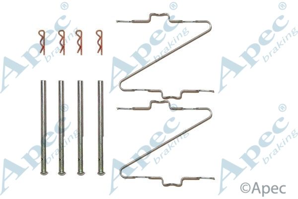 APEC BRAKING Комплектующие, колодки дискового тормоза KIT218